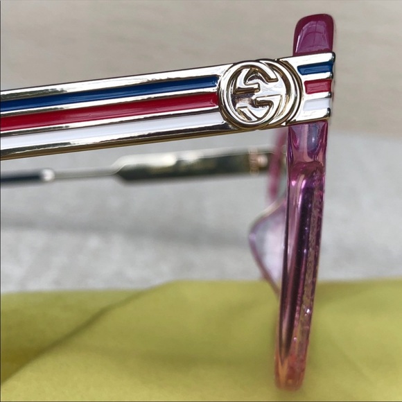 GUCCI Pink Glitter Sunglasses 🕶 - Picture 7 of 11